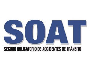 SOAT, seguro de accidentes de tránsito obligatorio